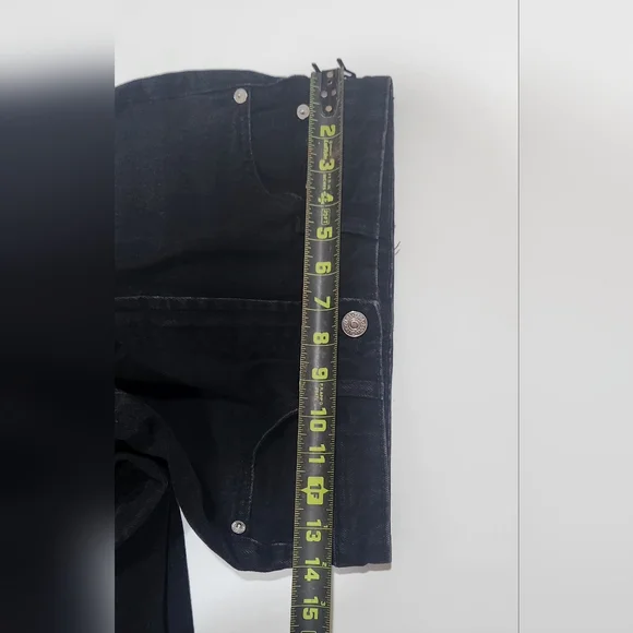 ZARA women's wide-leg pants, black, size 4 - Picture 5 of 6